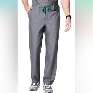 Mens FIGS charcoal gray technical collection scrub pants